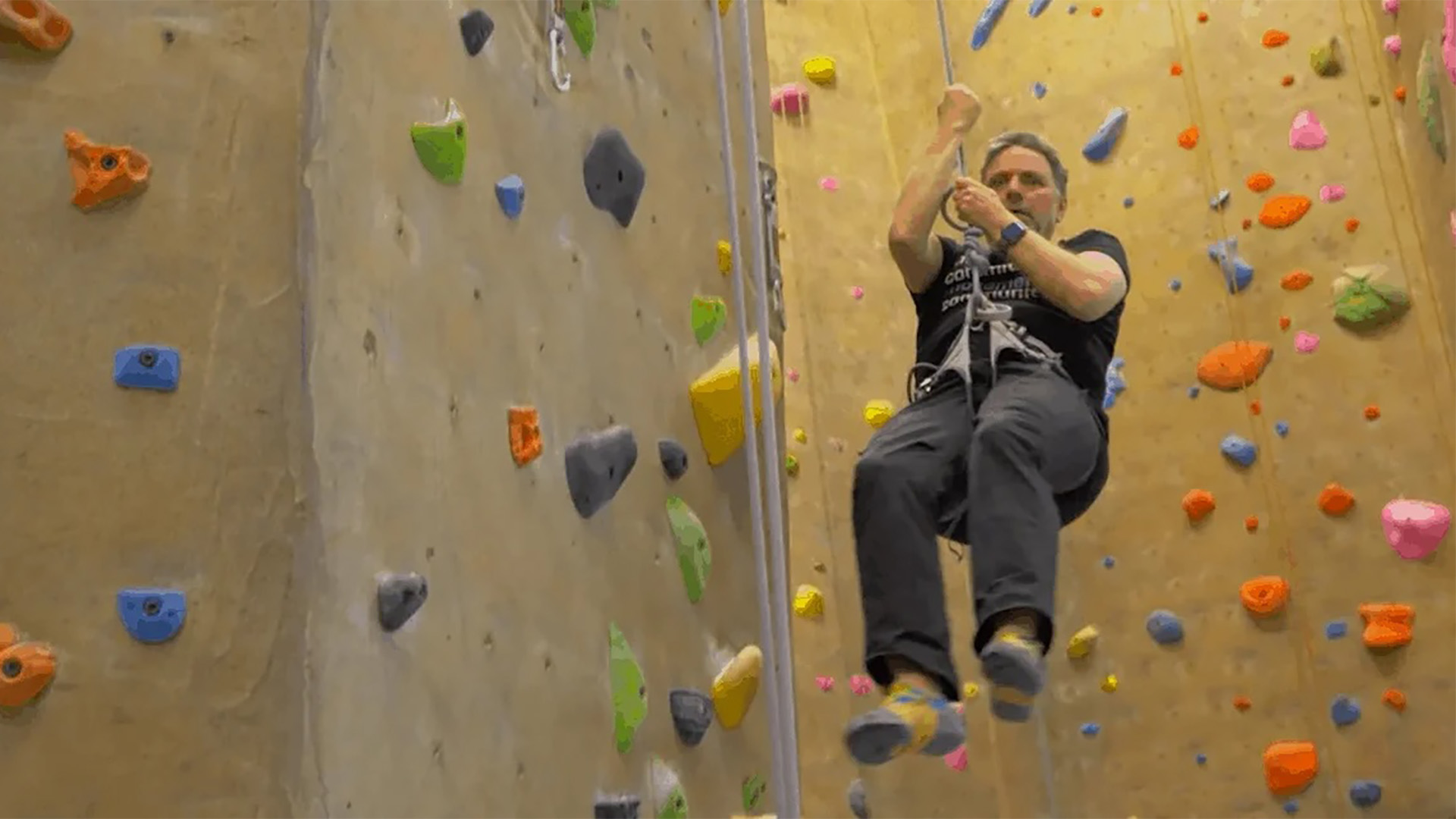 Indoor Rock Climbing at 60+