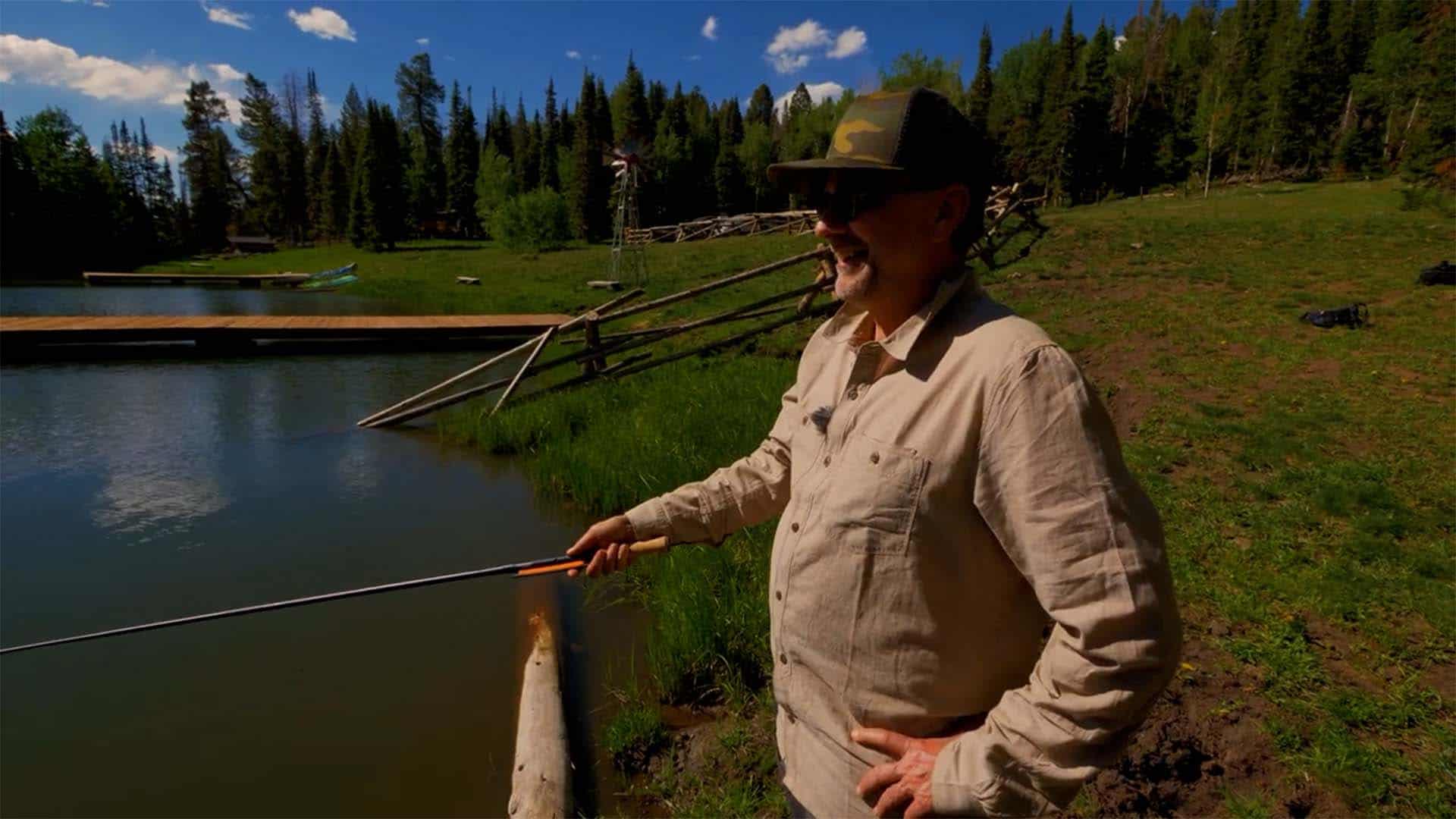 Lake Fishing in The Rockies